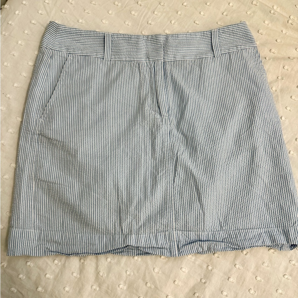 Vineyard Vines Seersucker Skirt